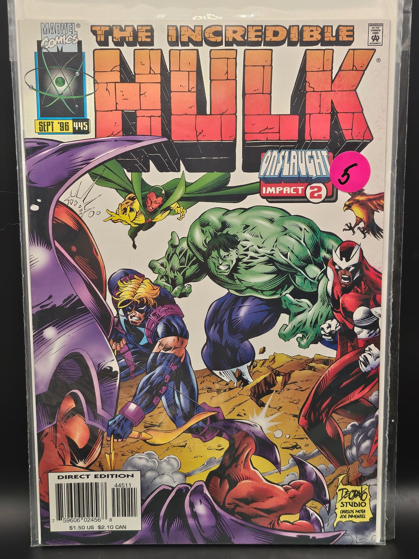 #445 Direct - Incredible Hulk (1962 Marvel 1st Series)