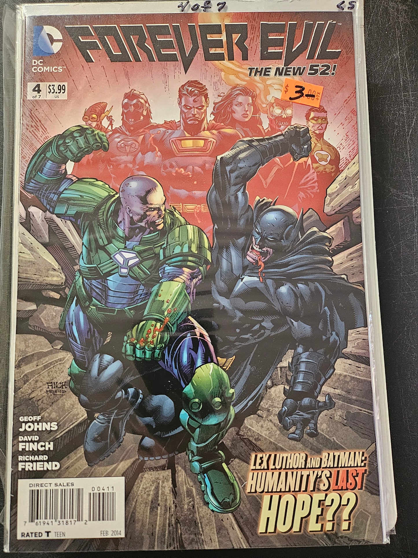 108.103 – #4 - Forever Evil LS - New 52