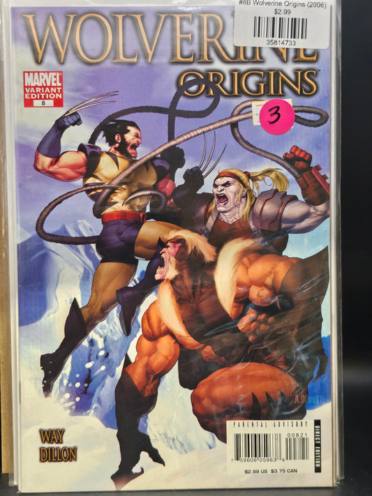 #8B Wolverine Origins (2006)