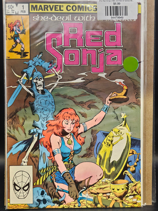 #1d Red Sonja (1983 2nd Marvel Series) She-Devil with a Sword