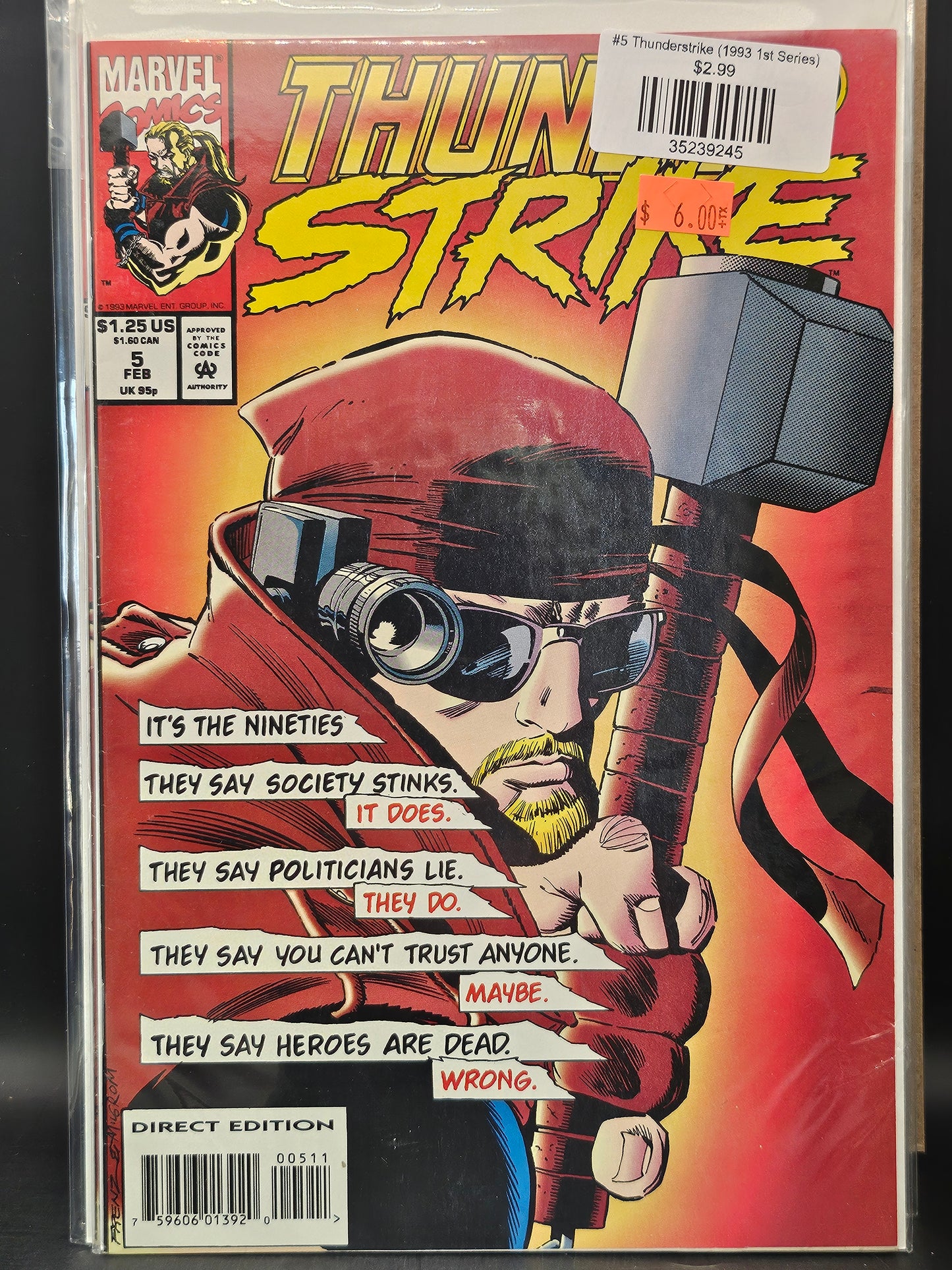 #5 Thunderstrike (1993 1st Series)