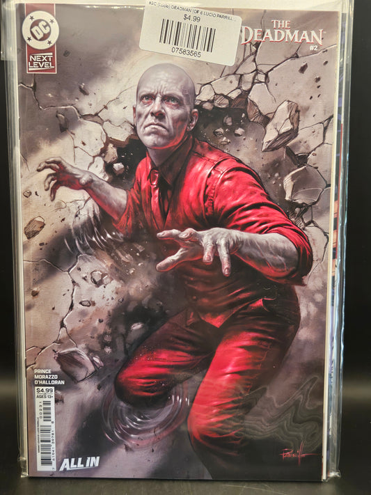 #2C (Lucio) DEADMAN (OF 6 LUCIO PARRILLO CARD STOCK VAR)