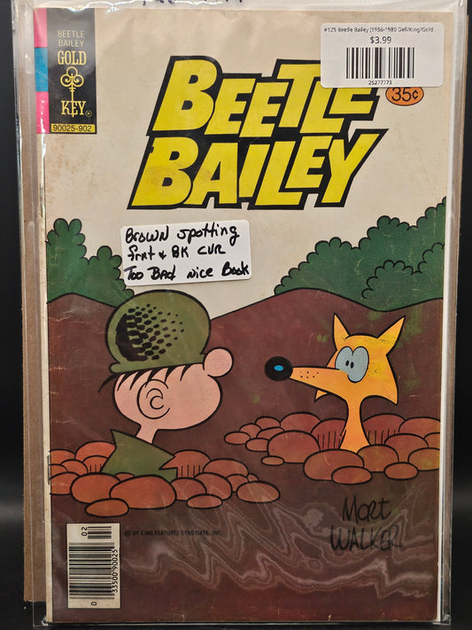 #125 Beetle Bailey (1956-1980 Dell/King/Gold Key/Charlton)