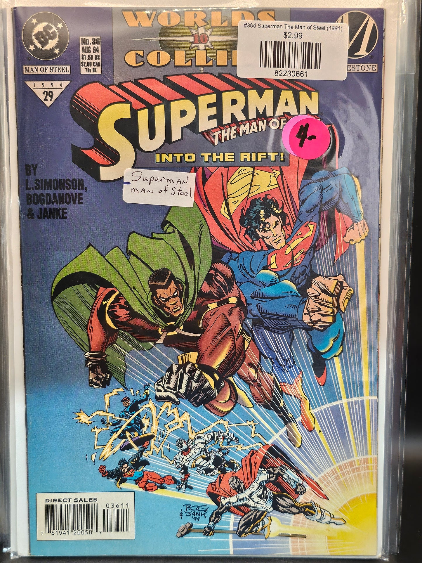 #36n Superman The Man of Steel (1991)