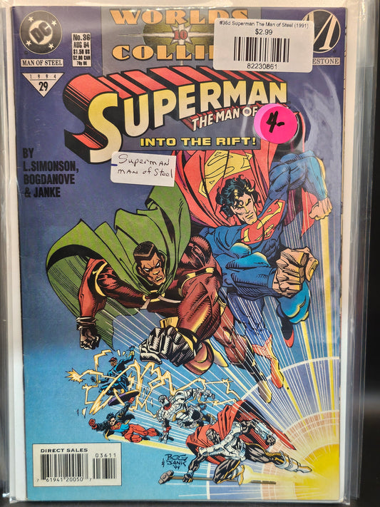 #36n Superman The Man of Steel (1991)