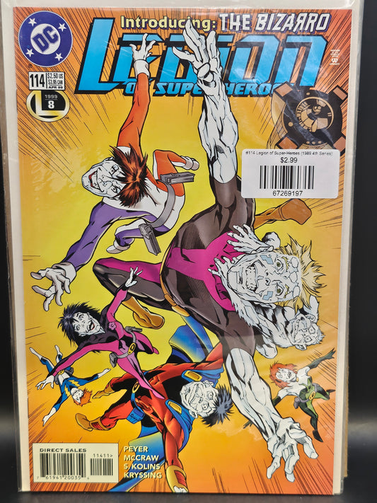 #114 Legion of Super-Heroes (1989 4th Series)