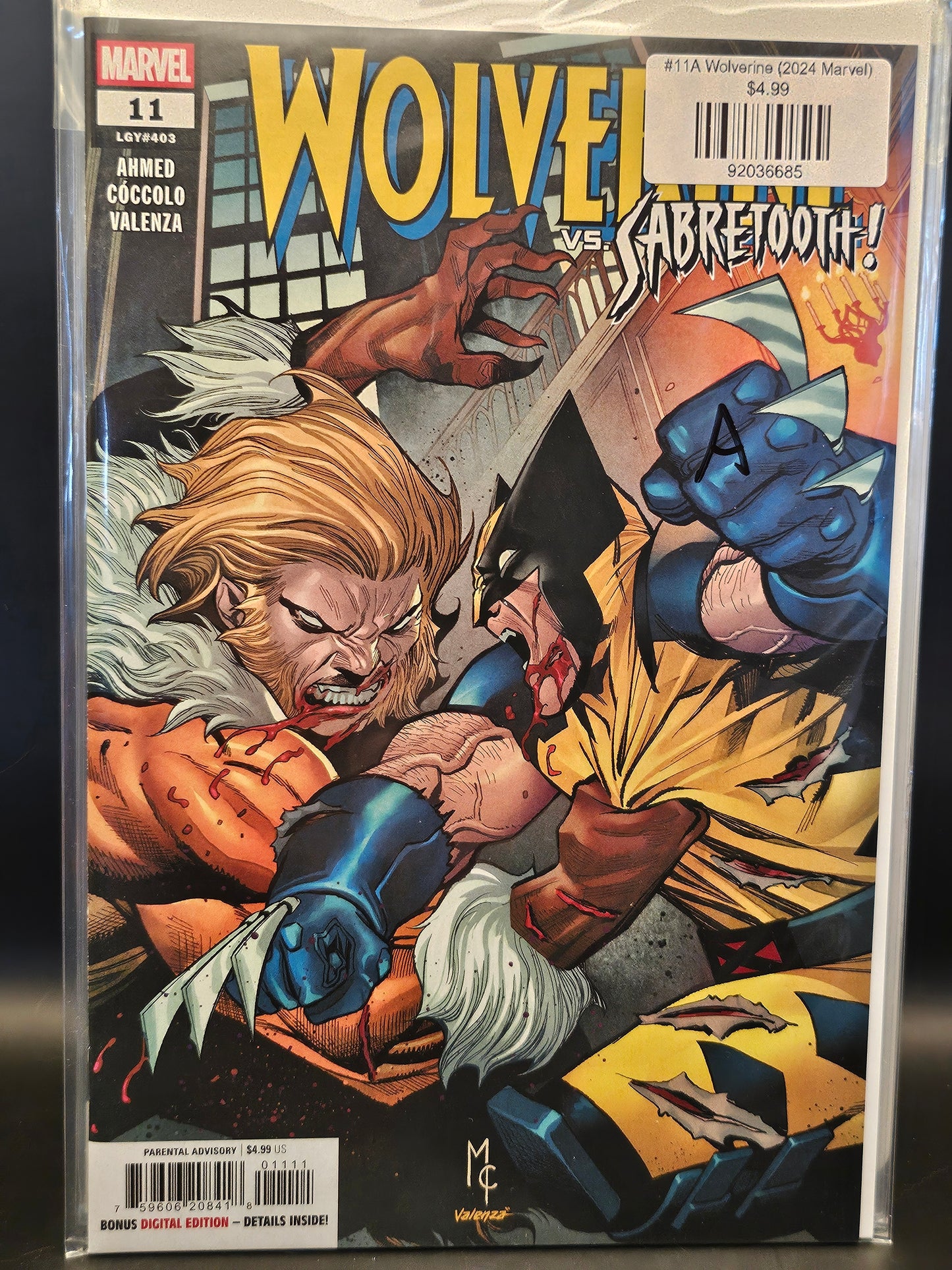 #11A Wolverine (2024 Marvel)