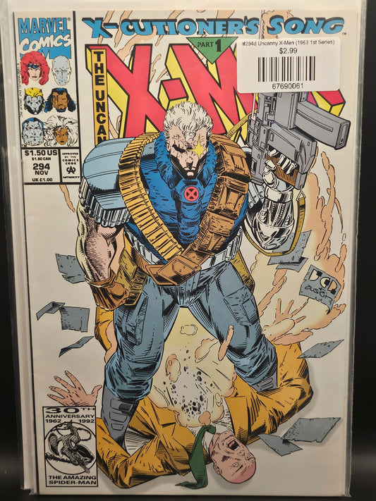 #294d Uncanny X-Men (1963 1st Series)