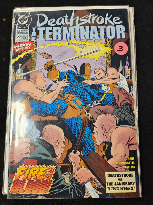 101.110 - Deathstroke the Terminator - #22 -1991-96