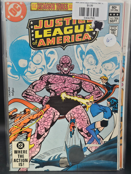 #206 Justice League of America (1960 1st Series)
