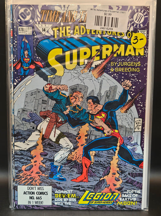 #478d Adventures of Superman (1987)