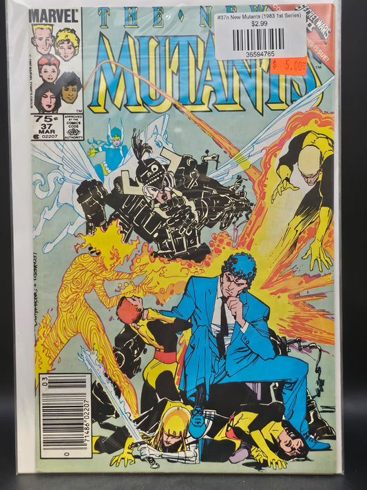 #37n New Mutants (1983 1st Series)