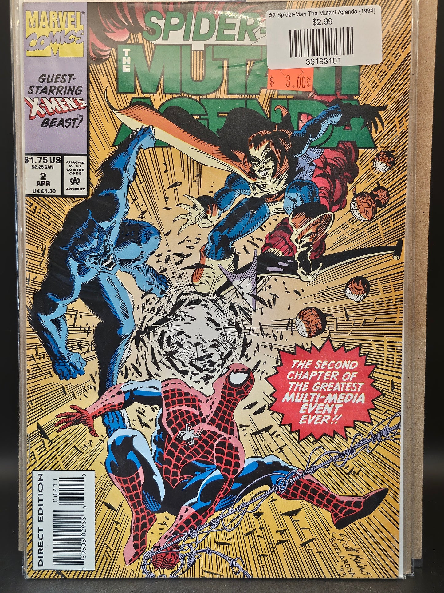 #2 Spider-Man The Mutant Agenda (1994)