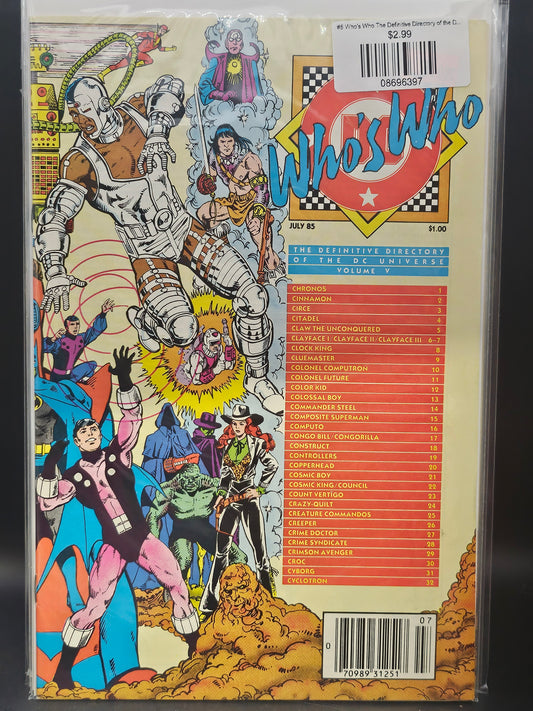 #5 Who's Who The Definitive Directory of the DC Universe (1985)