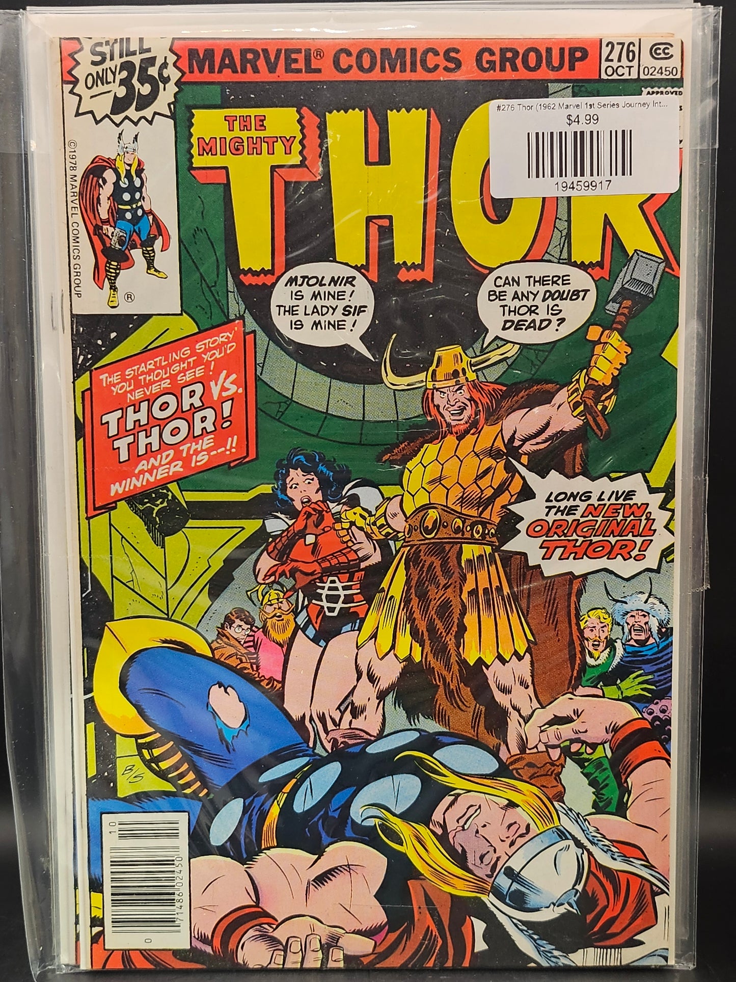#276 Thor (1962 Marvel 1st Series Journey Into Mystery)