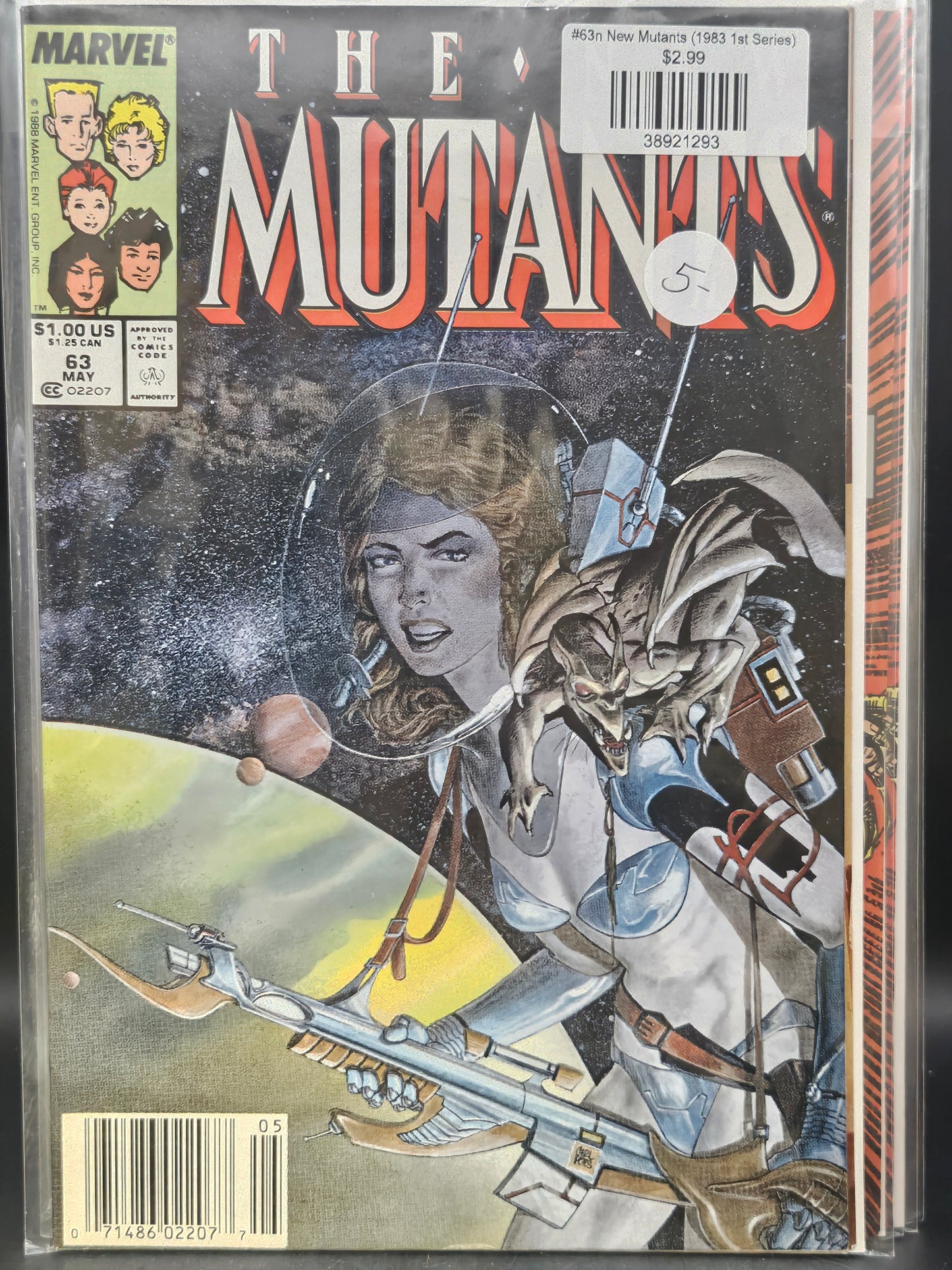 #63n New Mutants (1983 1st Series)