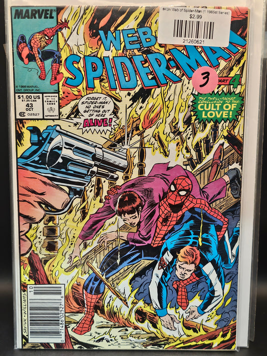 #43n Web of Spider-Man (1985 1st Series)