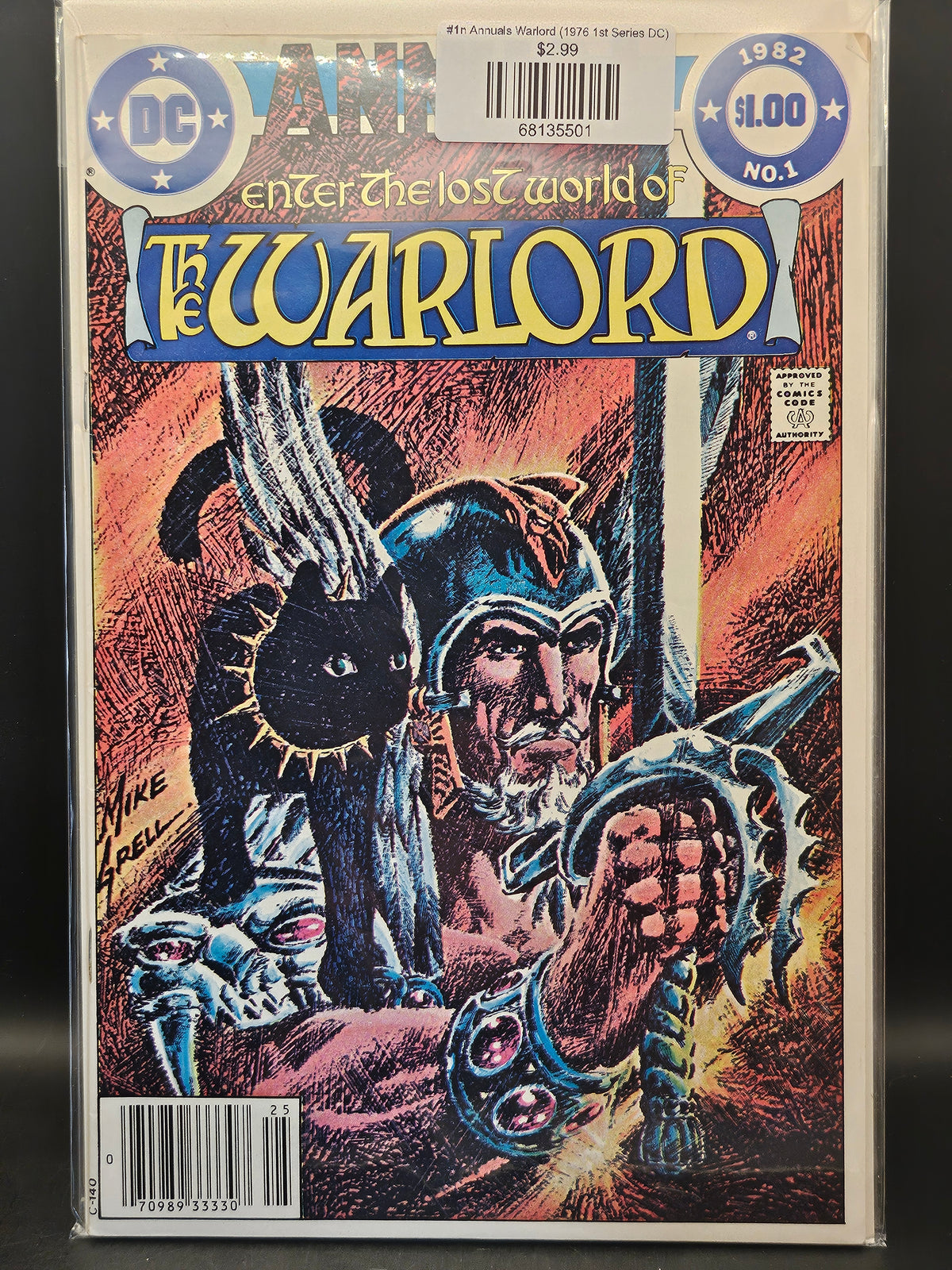 #1n Annuals Warlord (1976 1st Series DC)