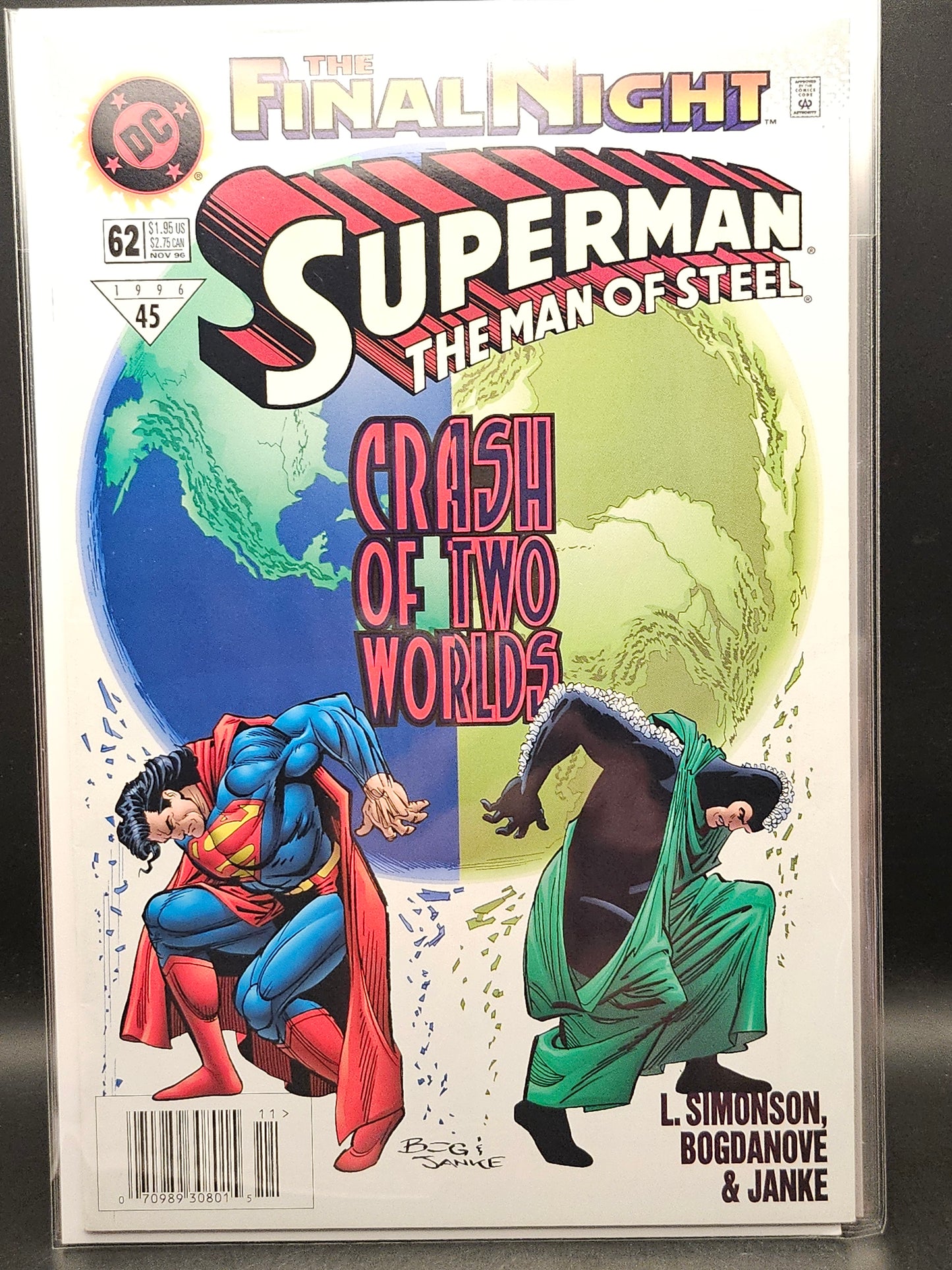 #62 Superman The Man of Steel (1991)
