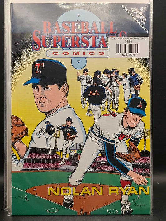 #1 Baseball Superstars Comics (1991)