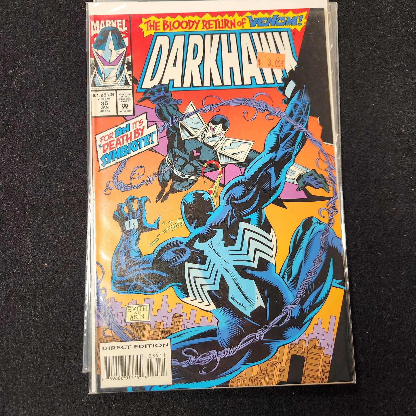 109.126 – Dark Hawk - #35 -1993