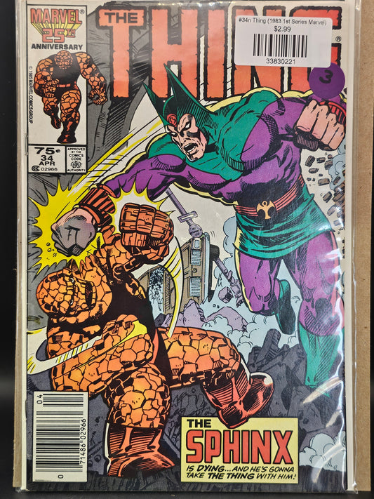 #34n Thing (1983 1st Series Marvel)