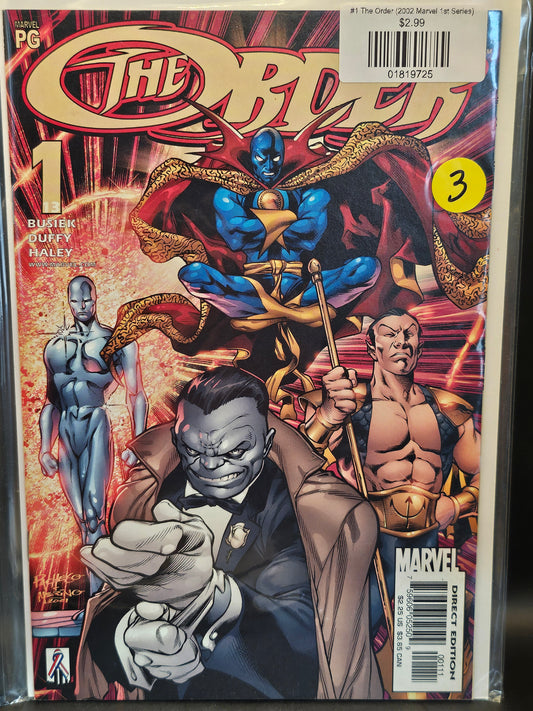 #1 The Order (2002 Marvel 1st Series)