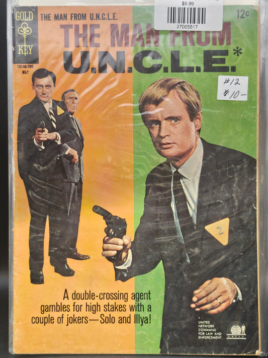 #12 Man from U.N.C.L.E. (1965 Gold Key)