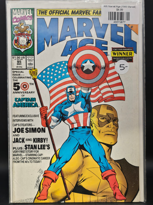 #95 Marvel Age (1983 Marvel)