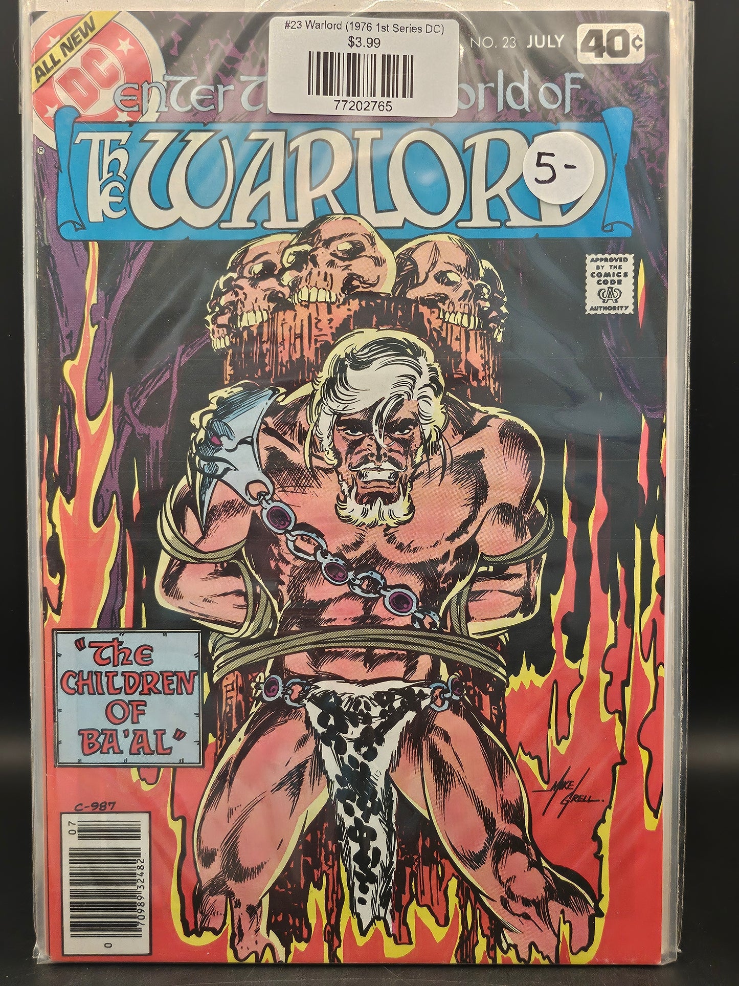 #23 Warlord (1976 1st Series DC)