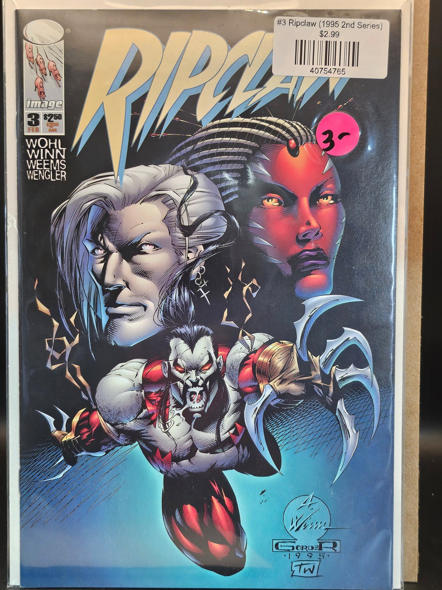 #3 Ripclaw (1995 2nd Series)