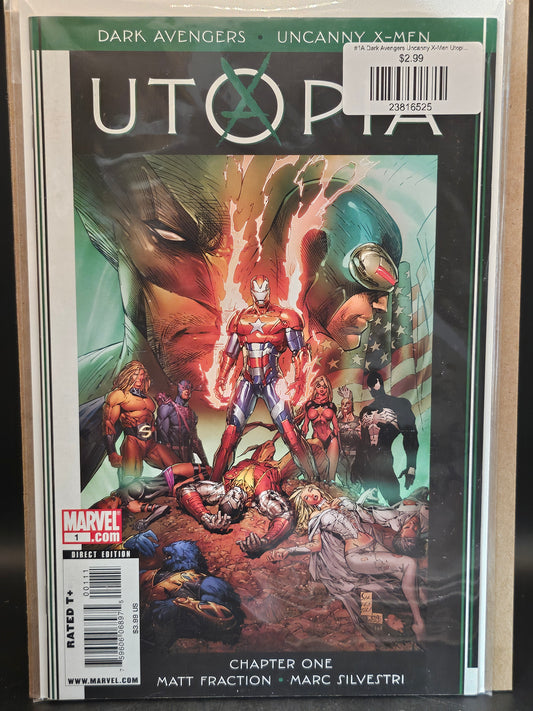 #1A Dark Avengers Uncanny X-Men Utopia (2009)