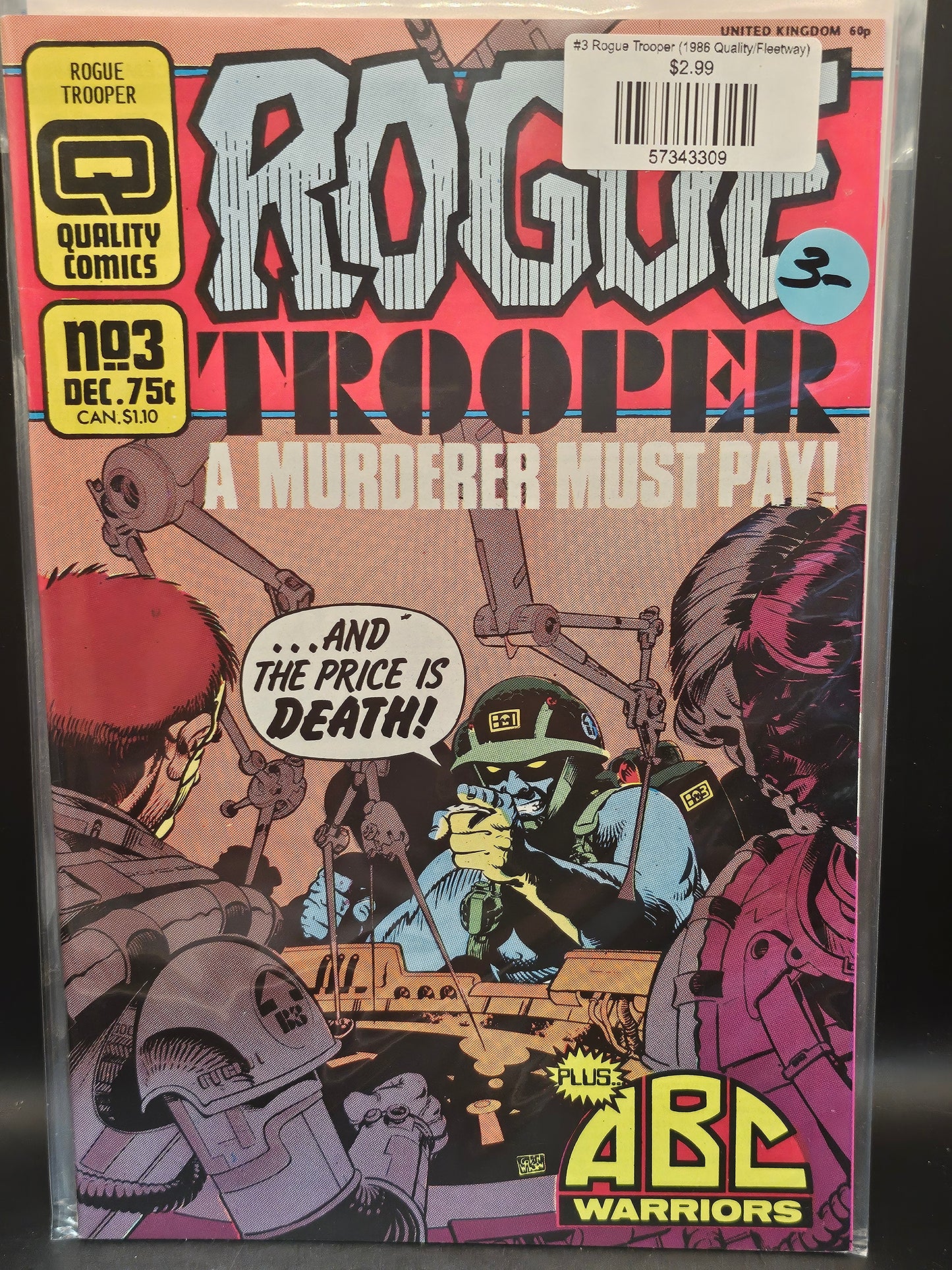 #3 Rogue Trooper (1986 Quality/Fleetway)