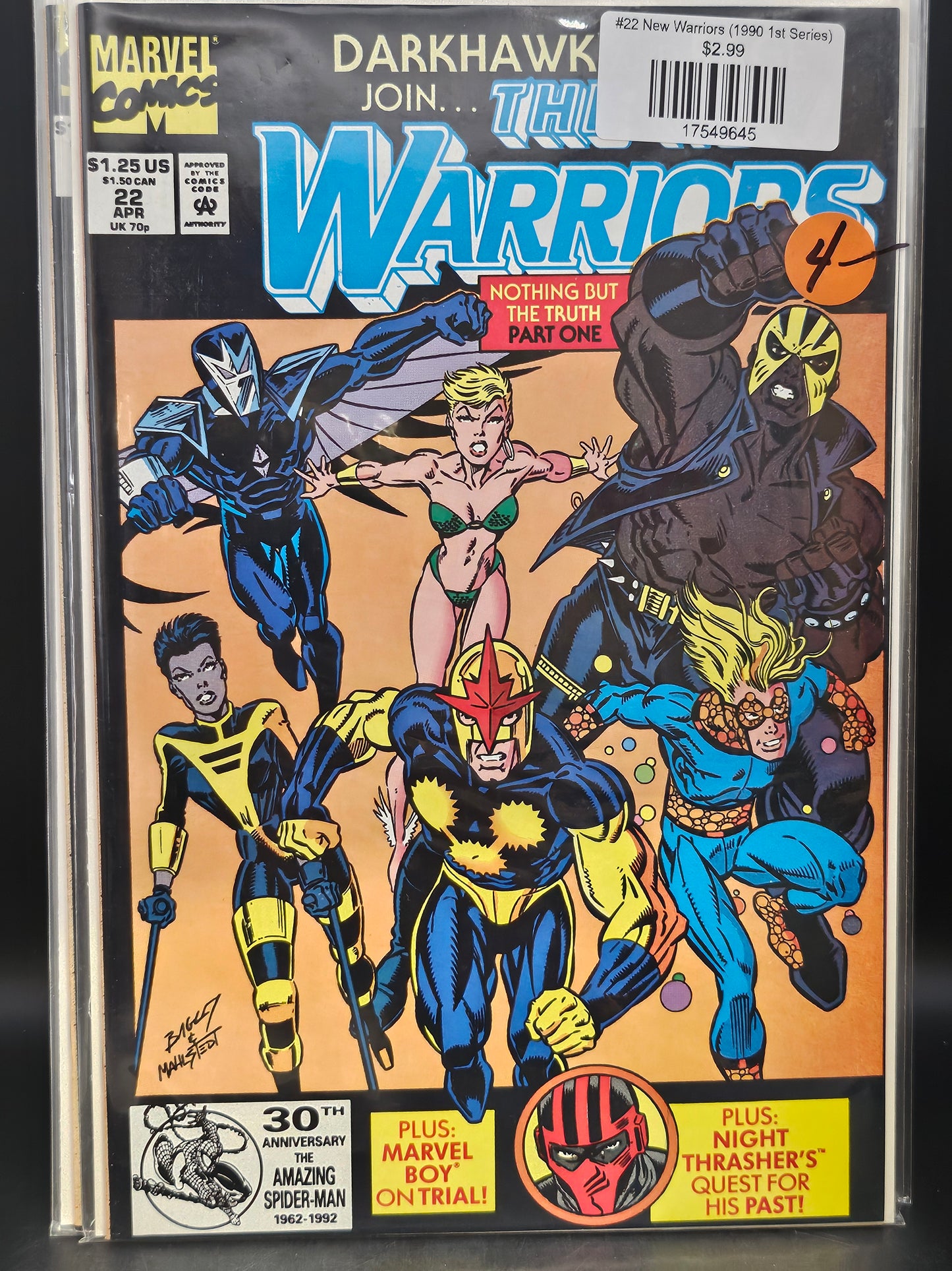 #22 New Warriors (1990 1st Series)