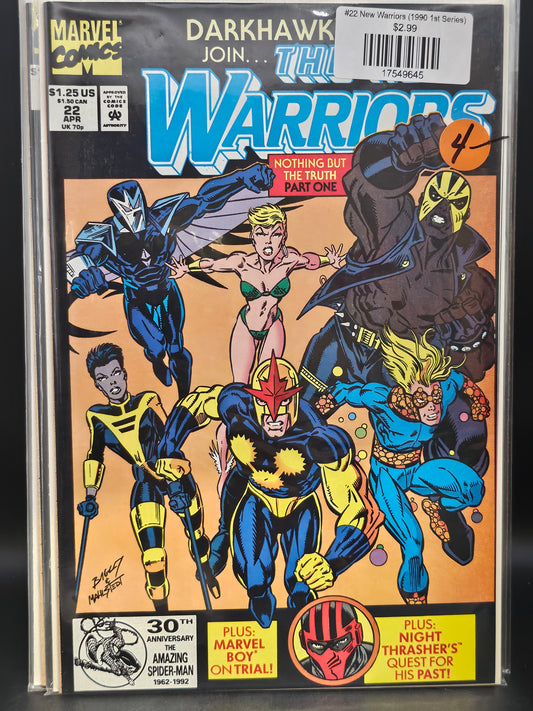 #22 New Warriors (1990 1st Series)