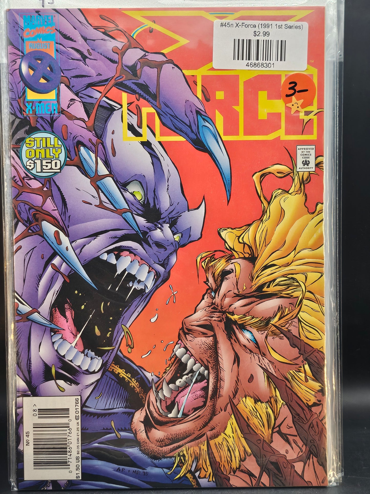 #45n X-Force (1991 1st Series)