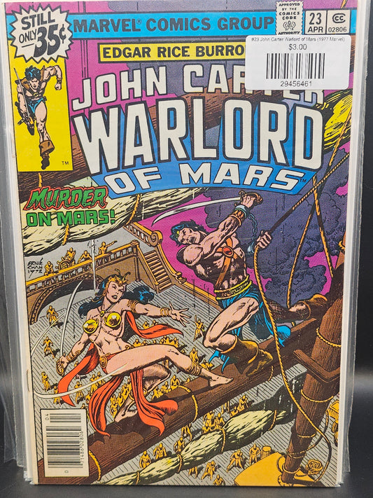 #23 John Carter Warlord of Mars (1977 Marvel)