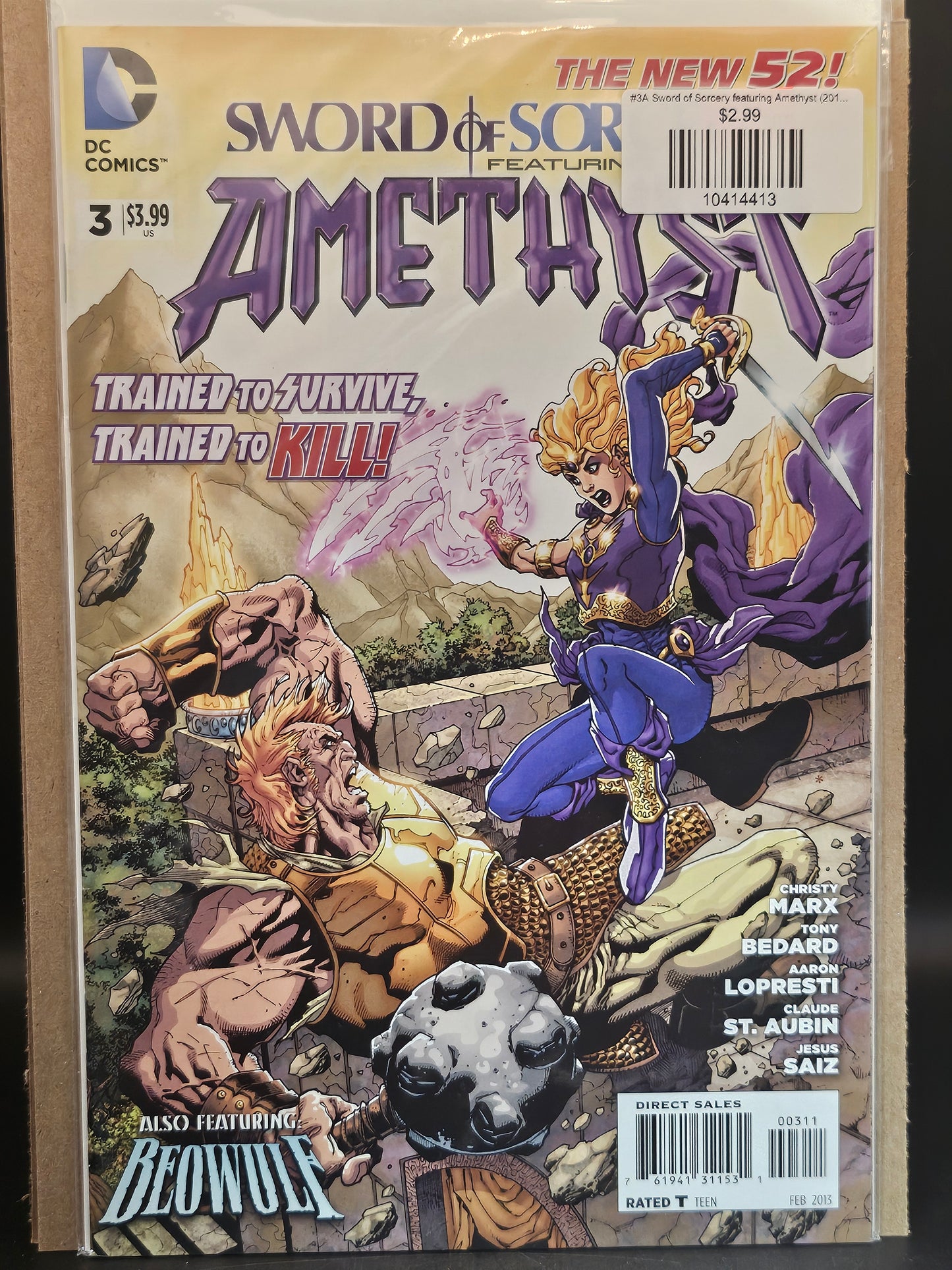 #3A Sword of Sorcery featuring Amethyst (2012 DC)