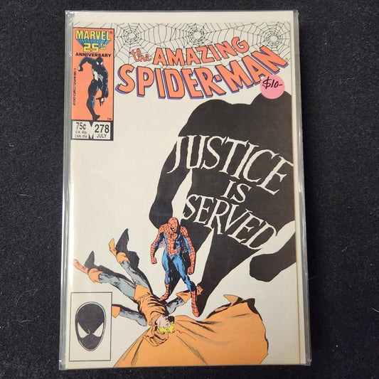 Amazing Spiderman V1 1963–1998 #278 (1986) — Justice Is Served