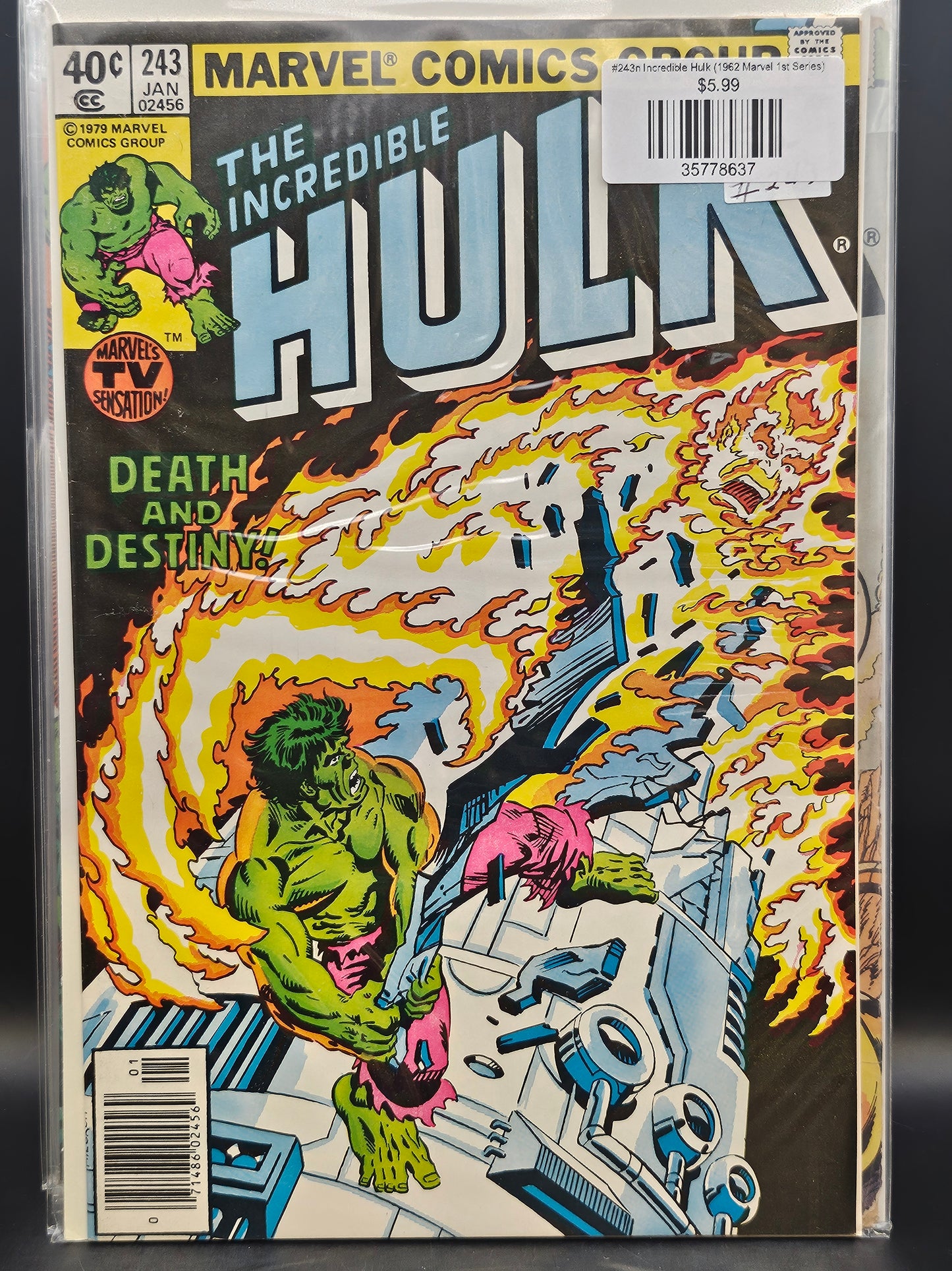 #243n Incredible Hulk (1962 Marvel 1st Series)