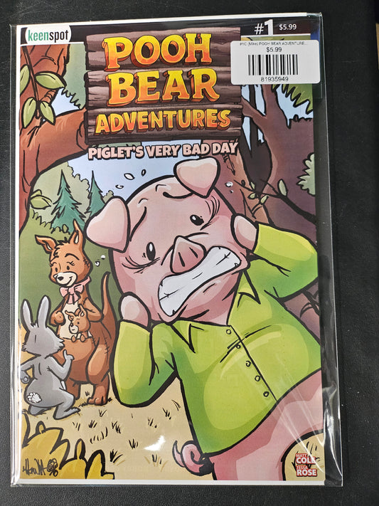 #1C (Mike) POOH BEAR ADVENTURES PIGLETS VERY BAD DAY (ONE SHOT MIKE WHITE VAR)