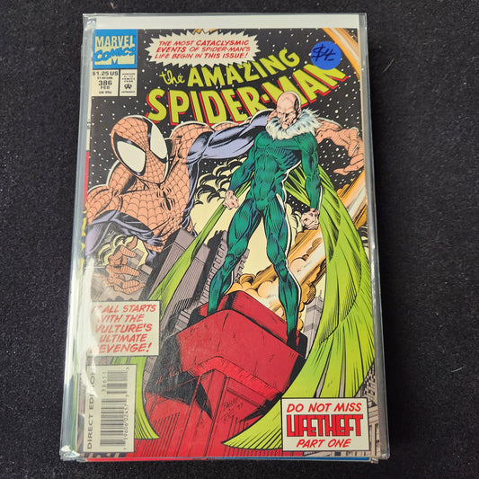 Amazing Spiderman V1 1963–1998 #386 — Lifetheft
