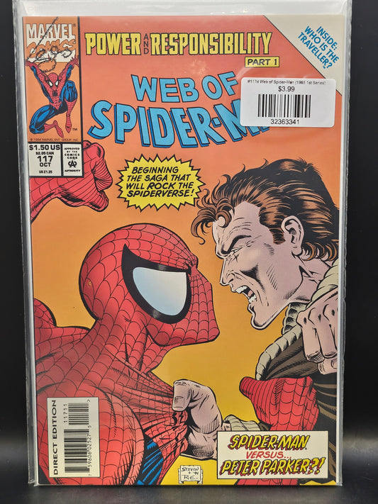 #117d Web of Spider-Man (1985 1st Series)