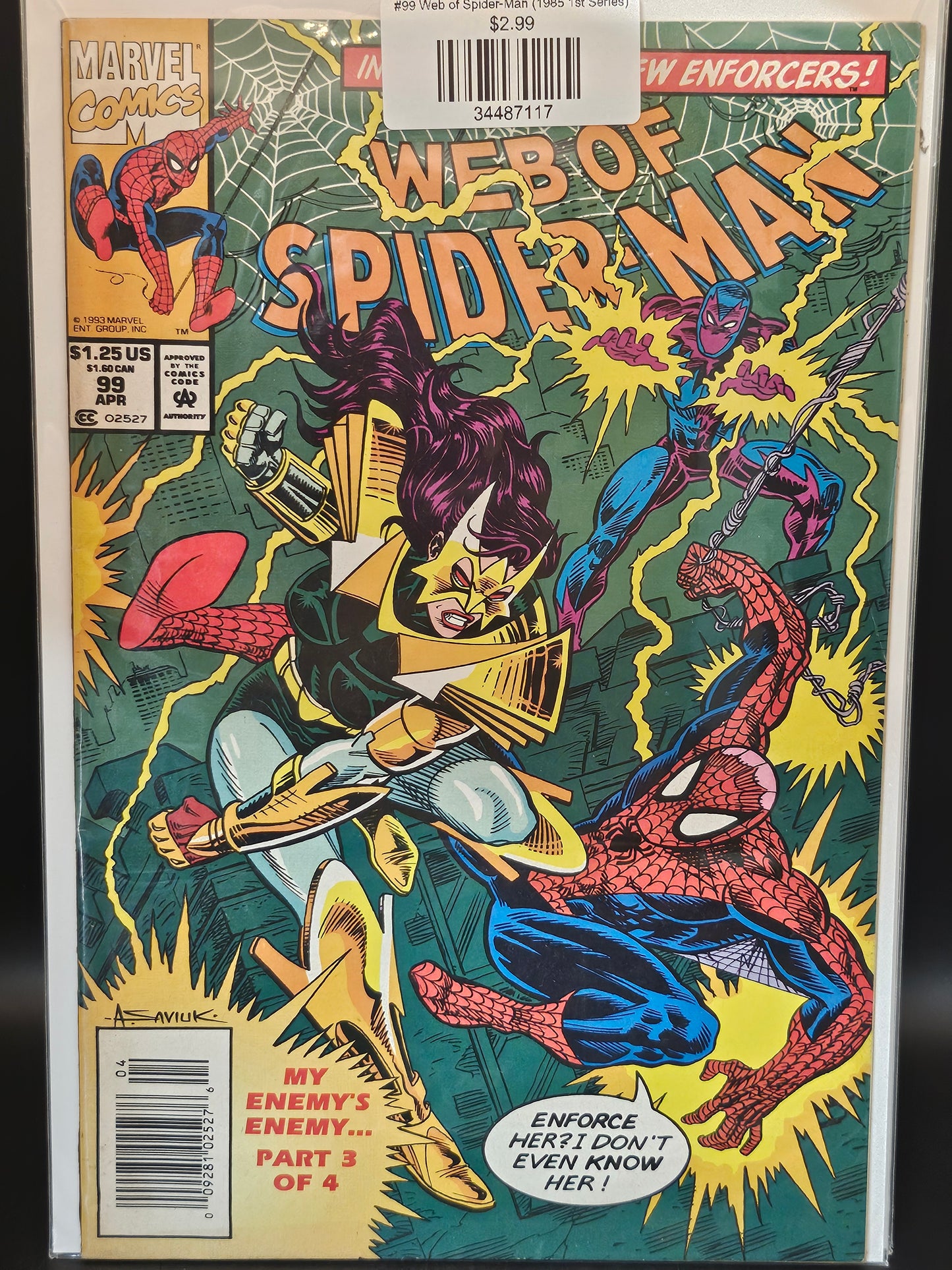 #99 Web of Spider-Man (1985 1st Series)