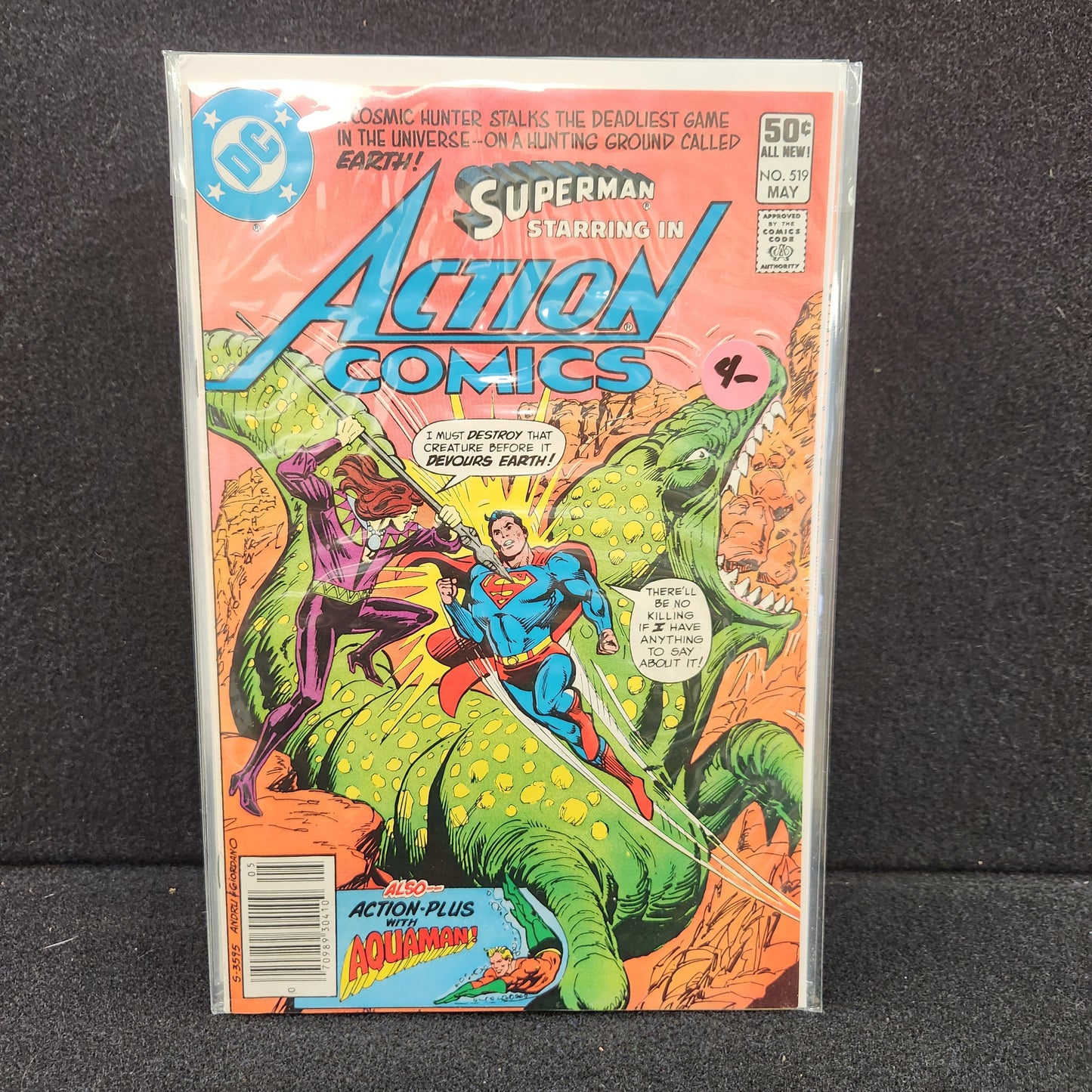 Action Comics #519 - Stalking the Spaceways (DC 1981)