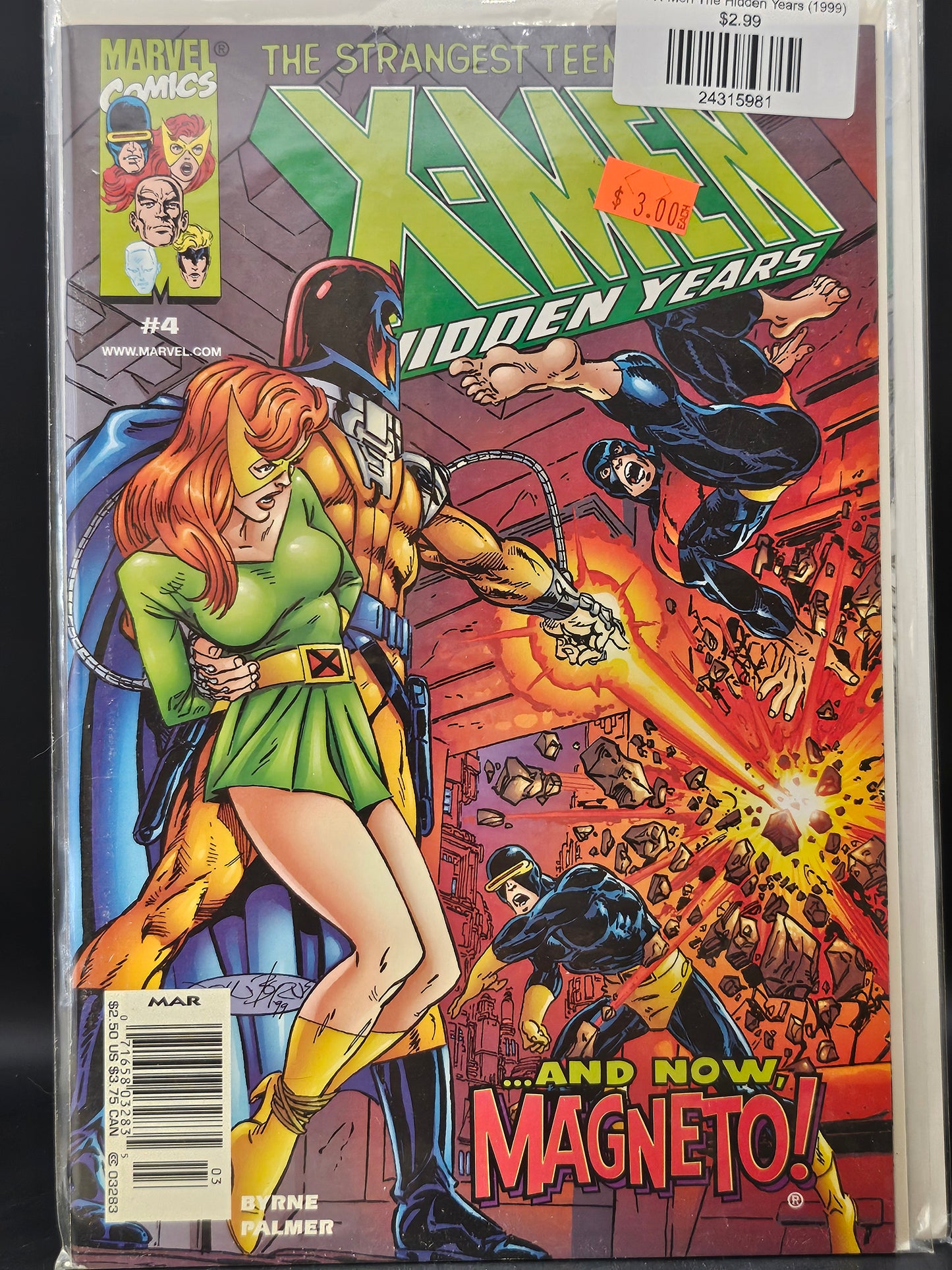 #4 X-Men The Hidden Years (1999)