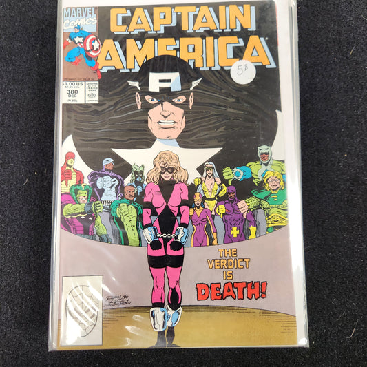Captain America – Marvel – 1968–1996 – Volume 1 – Ongoing Series – #380