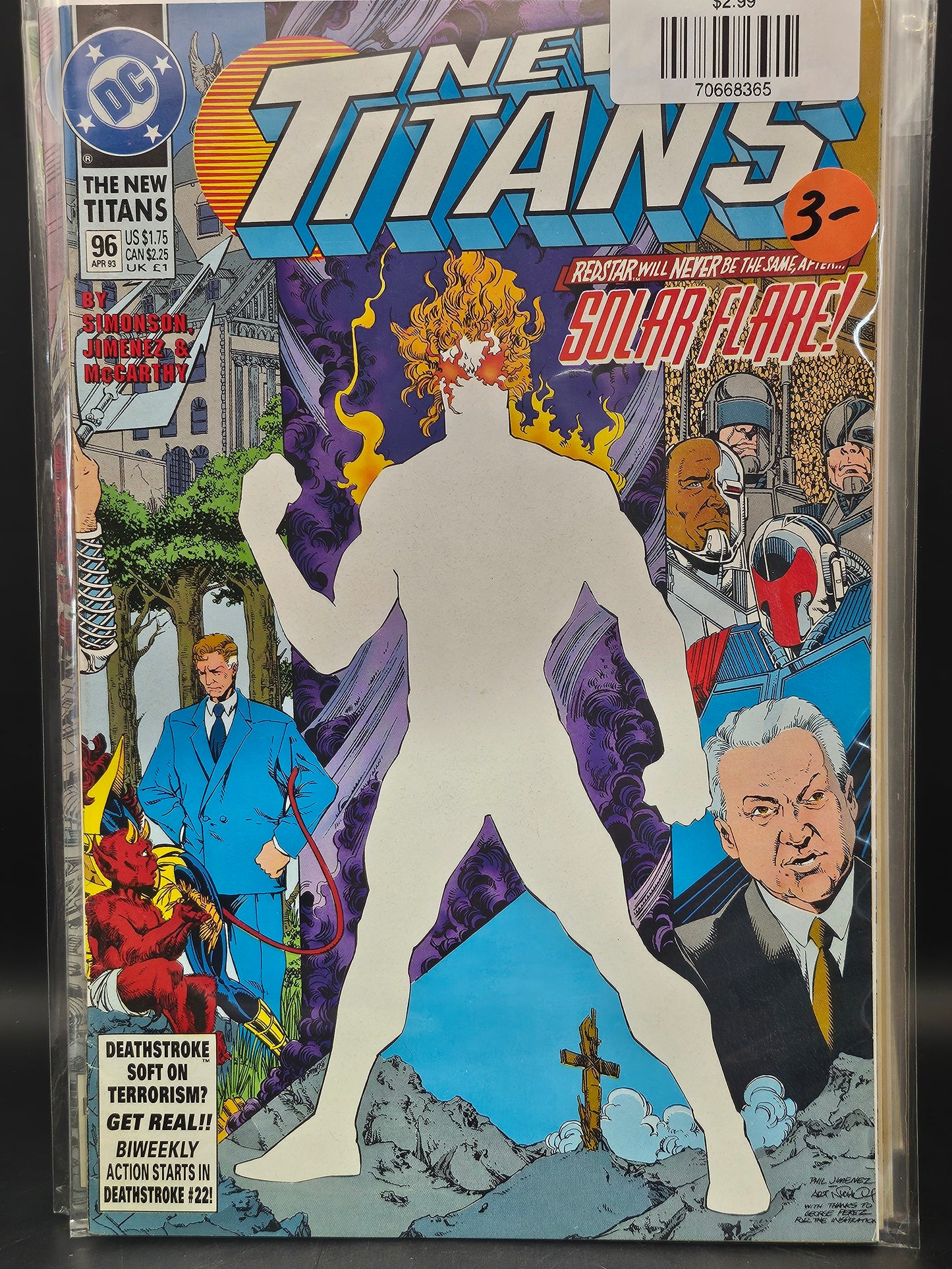 #96 New Teen Titans (1984 2nd Series) New Titans