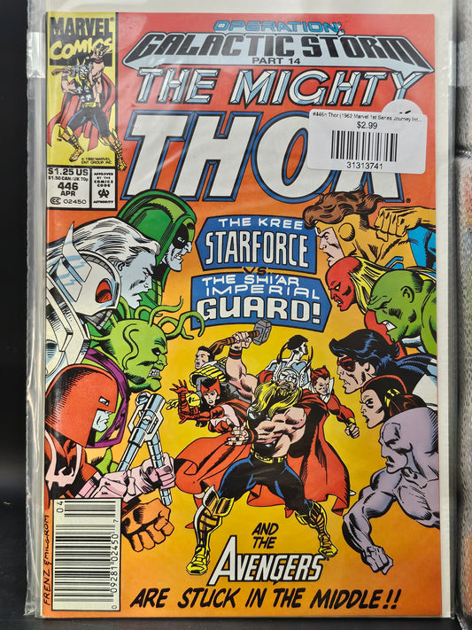 #446n Thor (1962 Marvel 1st Series Journey Into Mystery)