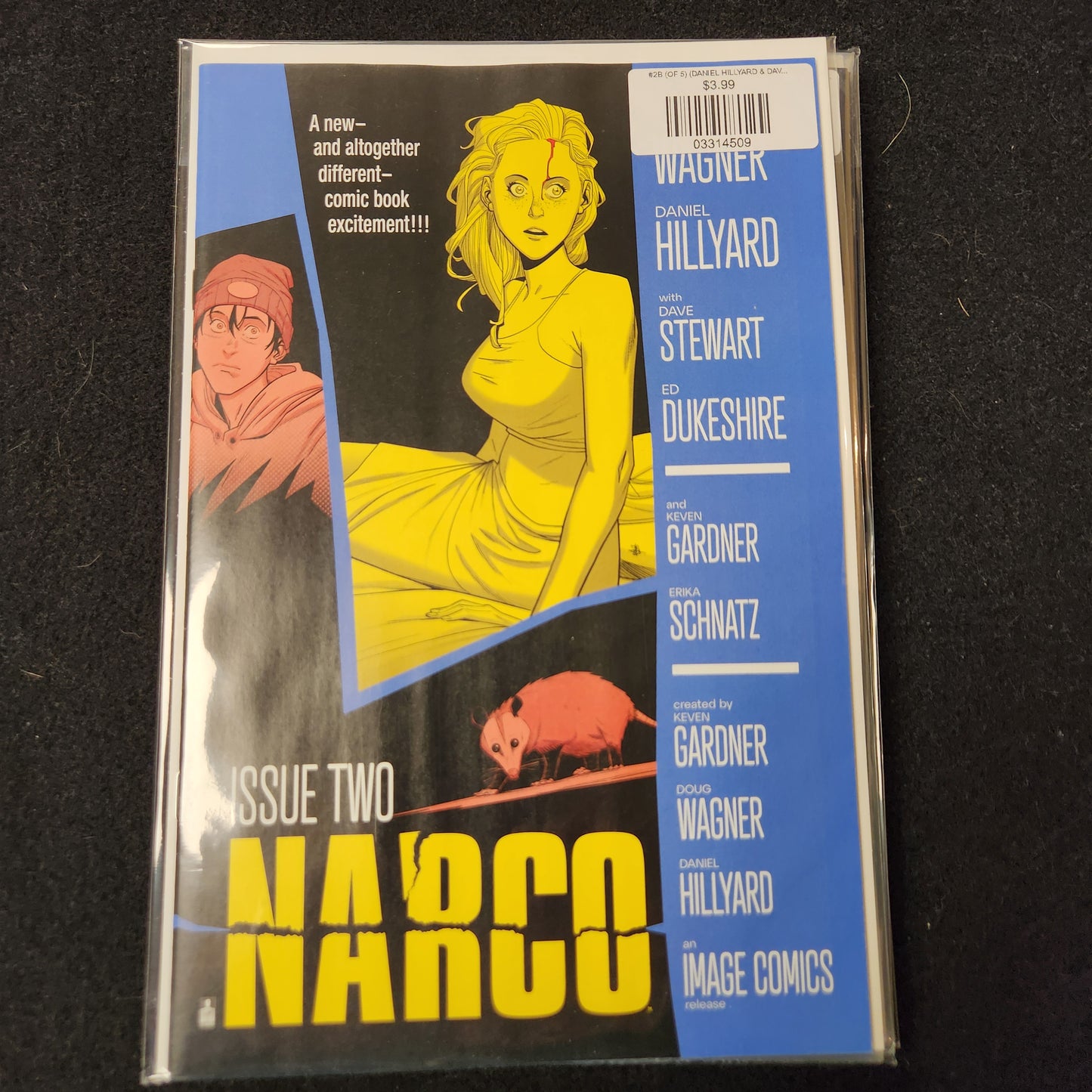 #2B (OF 5) (DANIEL HILLYARD & DAVE STEWART) NARCO (HITCHCOCK HOMAGE VAR)